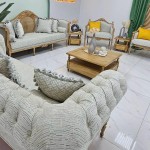 مبل کلاسیک کاجی مدل مرجان 8 نفره