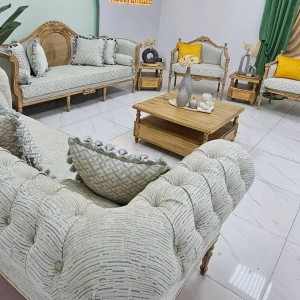 مبل کلاسیک کاجی مدل مرجان 8 نفره