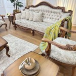 مبل کلاسیک مدل گاندو 7 نفره