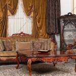 مبل کلاسیک مدل لیون 7 نفره