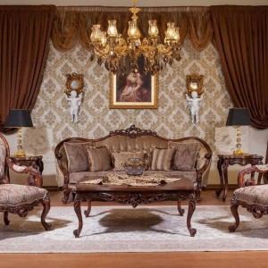 مبل کلاسیک مدل لیون 7 نفره