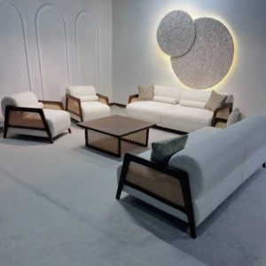 مبل راحتی مدل حصیری 7 نفره