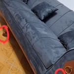 مبل راحتی اسکارلت 7 نفره پایه فلز