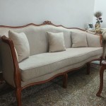 مبل کلاسیک فرانسوی سه گل تاج 7 نفره