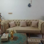 مبل کلاسیک فرانسوی سه گل تاج 7 نفره