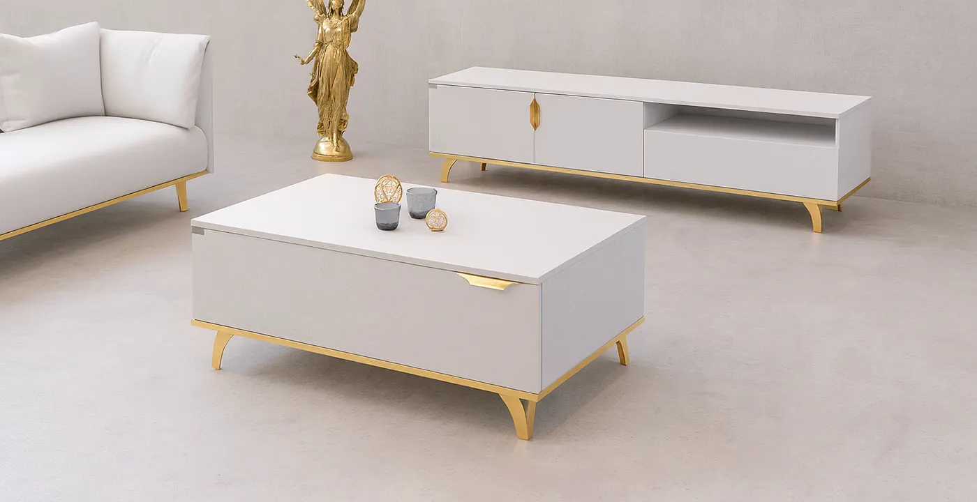 آینه کنسول گلد پلاس