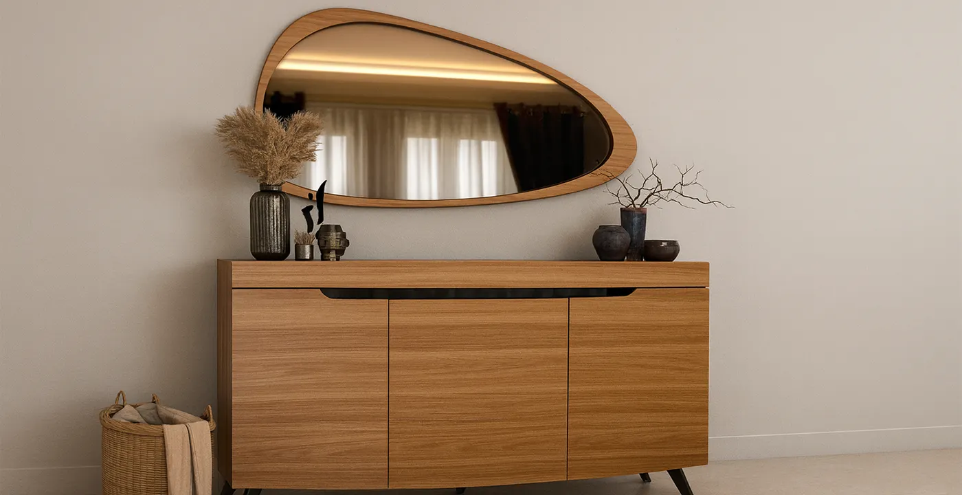 آینه کنسول جردن