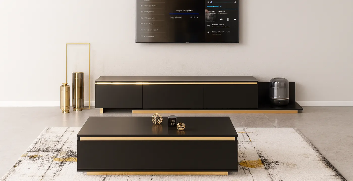 آینه کنسول نیو گلدن