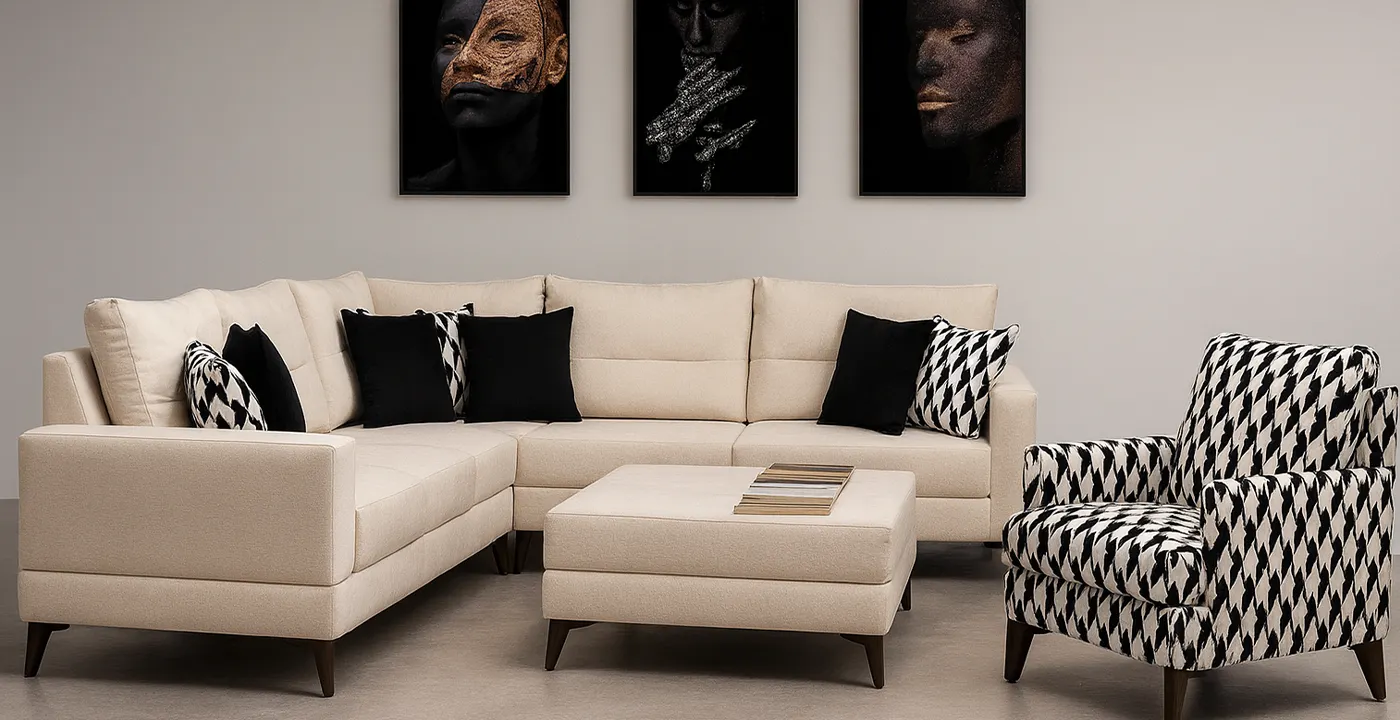 مبل ال تی وی بال