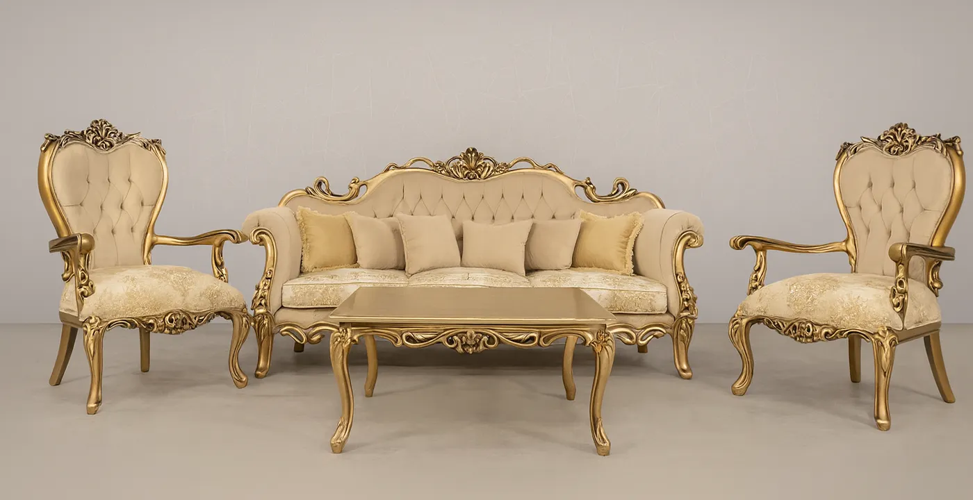 مبل استیل افسون 7 نفره