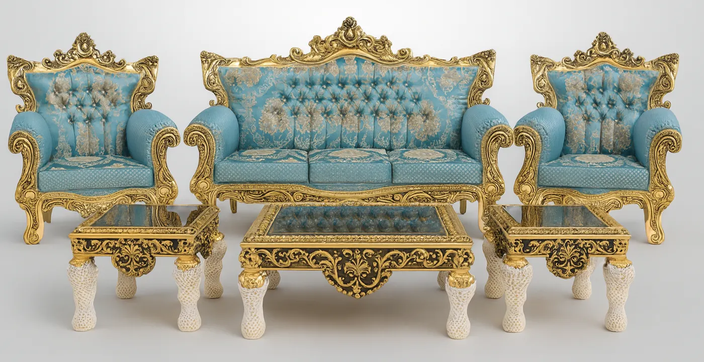 مبل استیل رزیتا