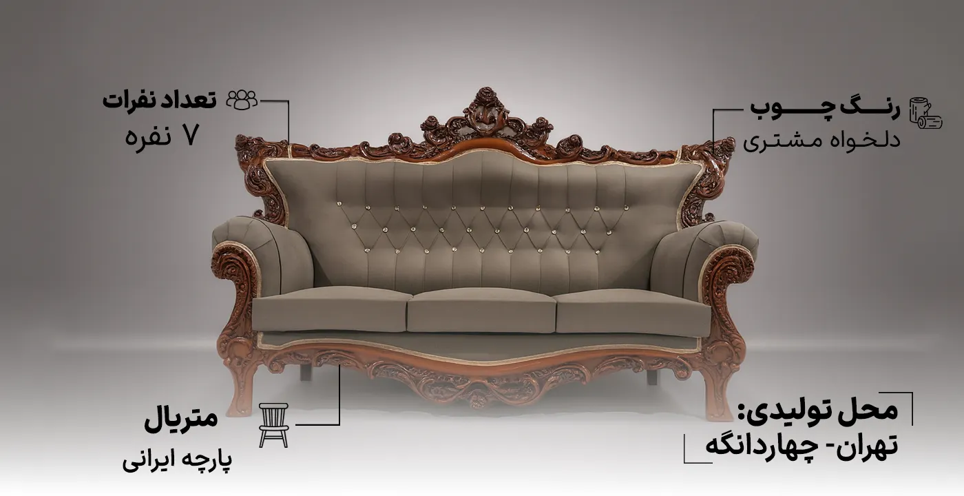 مبل استیل رزیتا2