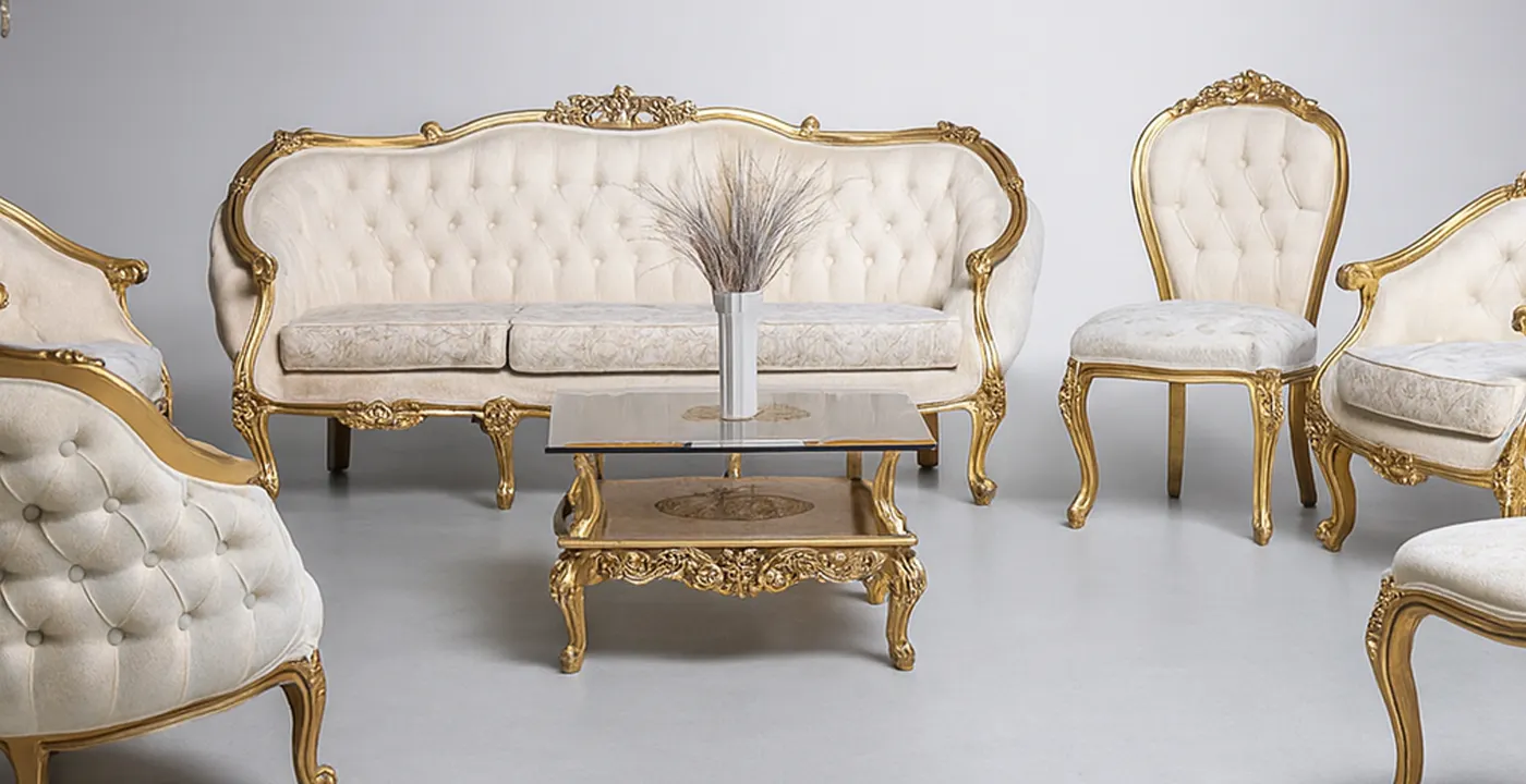 مبل استیل زمرد 7 نفره 22