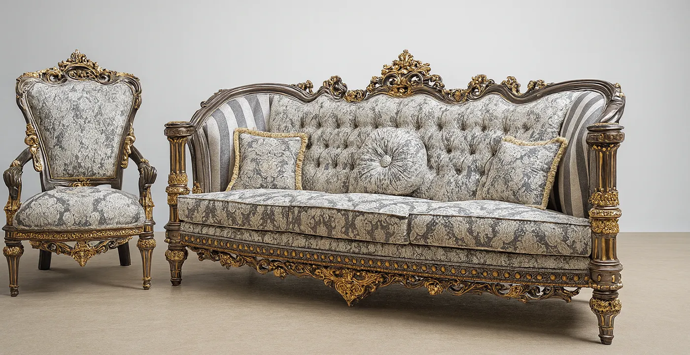 مبل کلاسیک 9 نفره خاطره