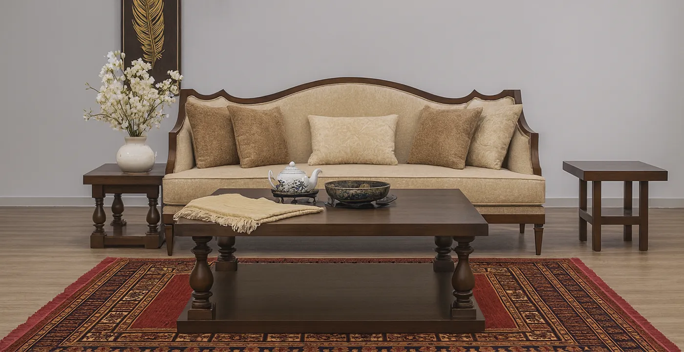 مبل کلاسیک آلفردو مدل هیلدا 8 نفره