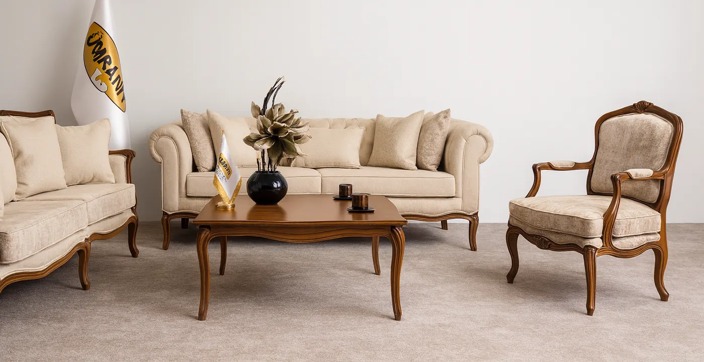 مبل کلاسیک چستر فرانسوی آرشام