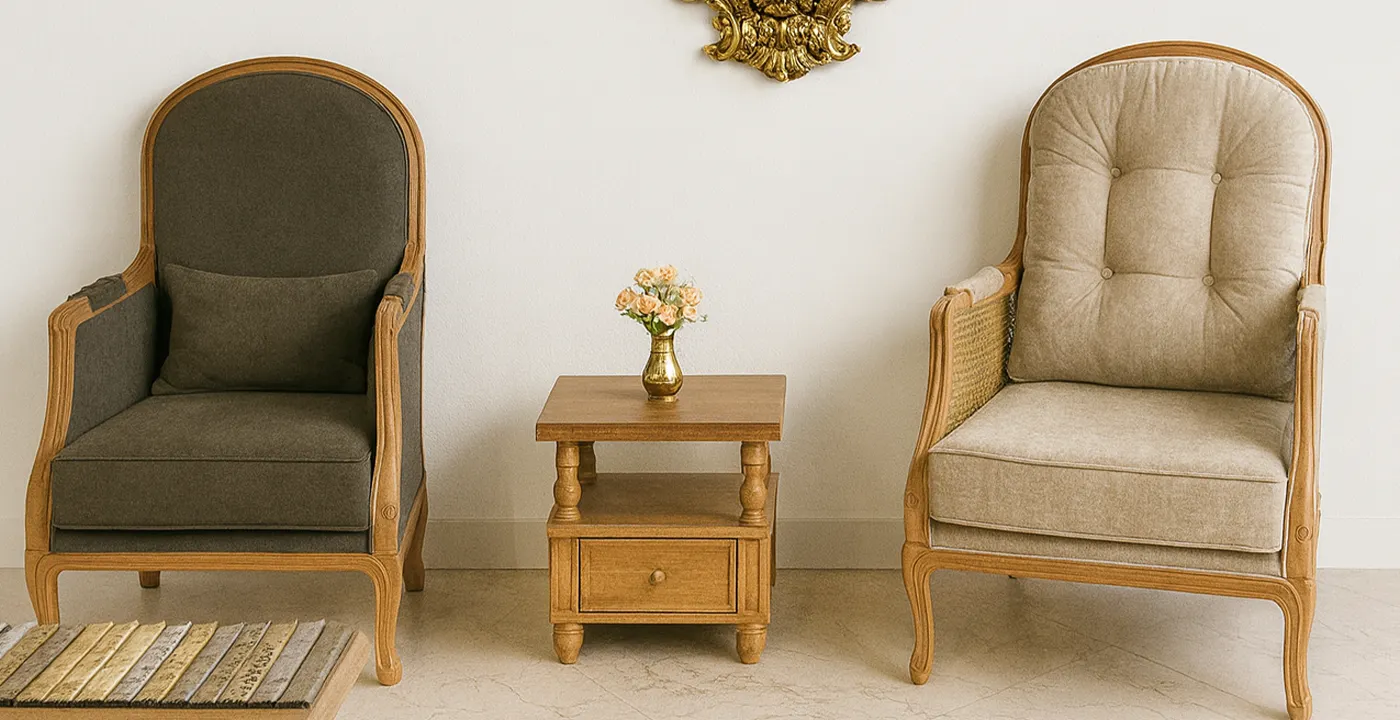 مبل کلاسیک چستر فرانسوی هلنا 8 نفره