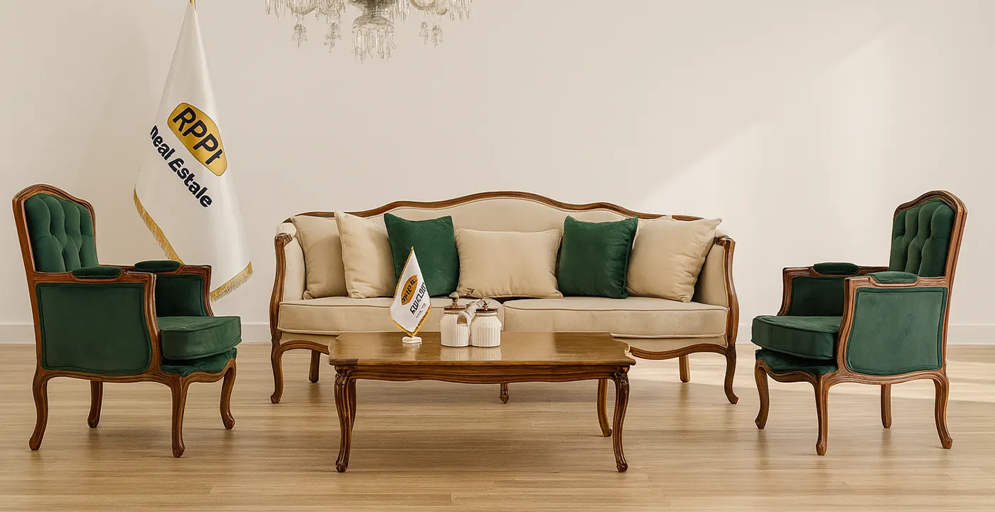 مبل کلاسیک چستر فرانسوی کیمیا