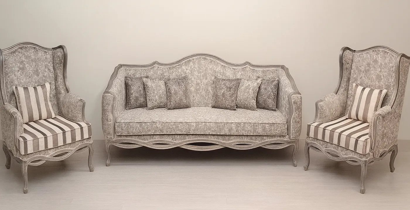 مبل کلاسیک چستر فرانسوی طنابی 8