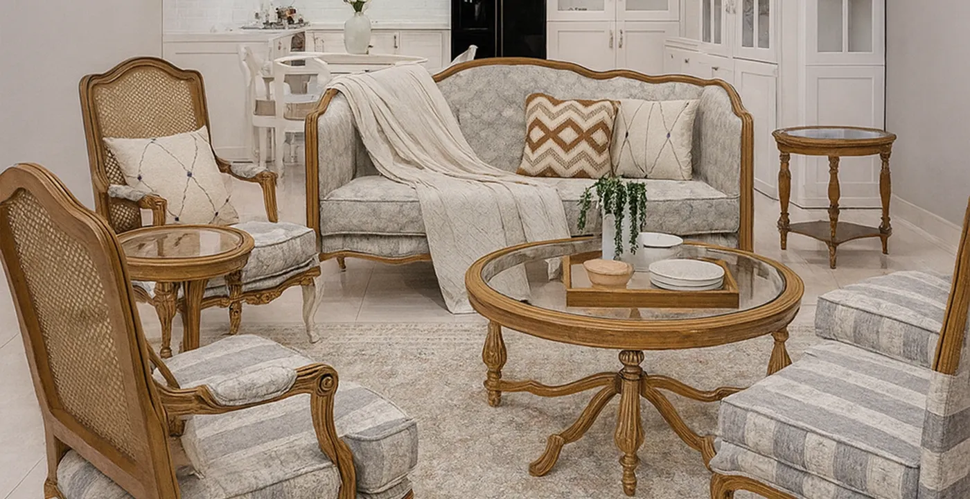 مبل کلاسیک فرانسوی ابزاری  1