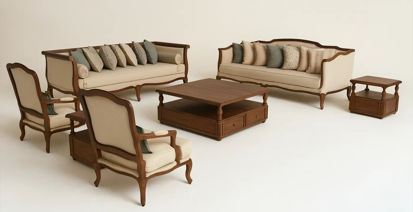 مبل کلاسیک فرانسوی آنجل