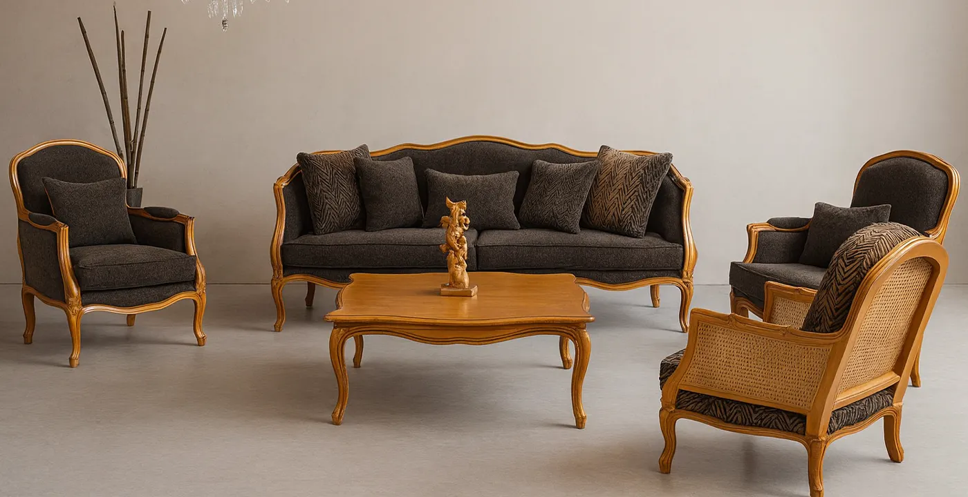 مبل کلاسیک فرانسوی کارن