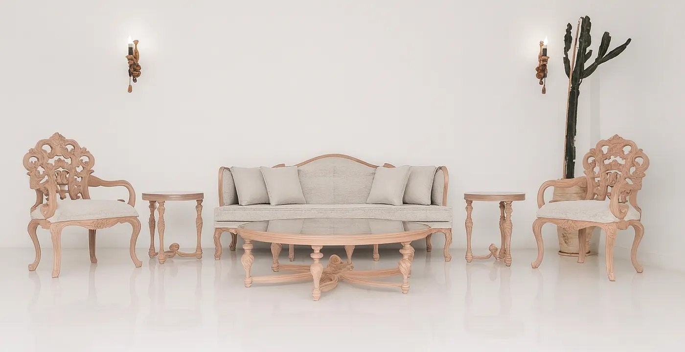 مبل کلاسیک فرانسوی کینگ لورانس 1