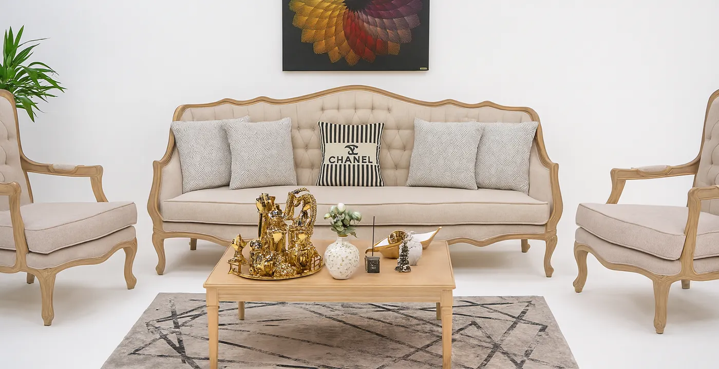 مبل کلاسیک فرانسوی مرجان