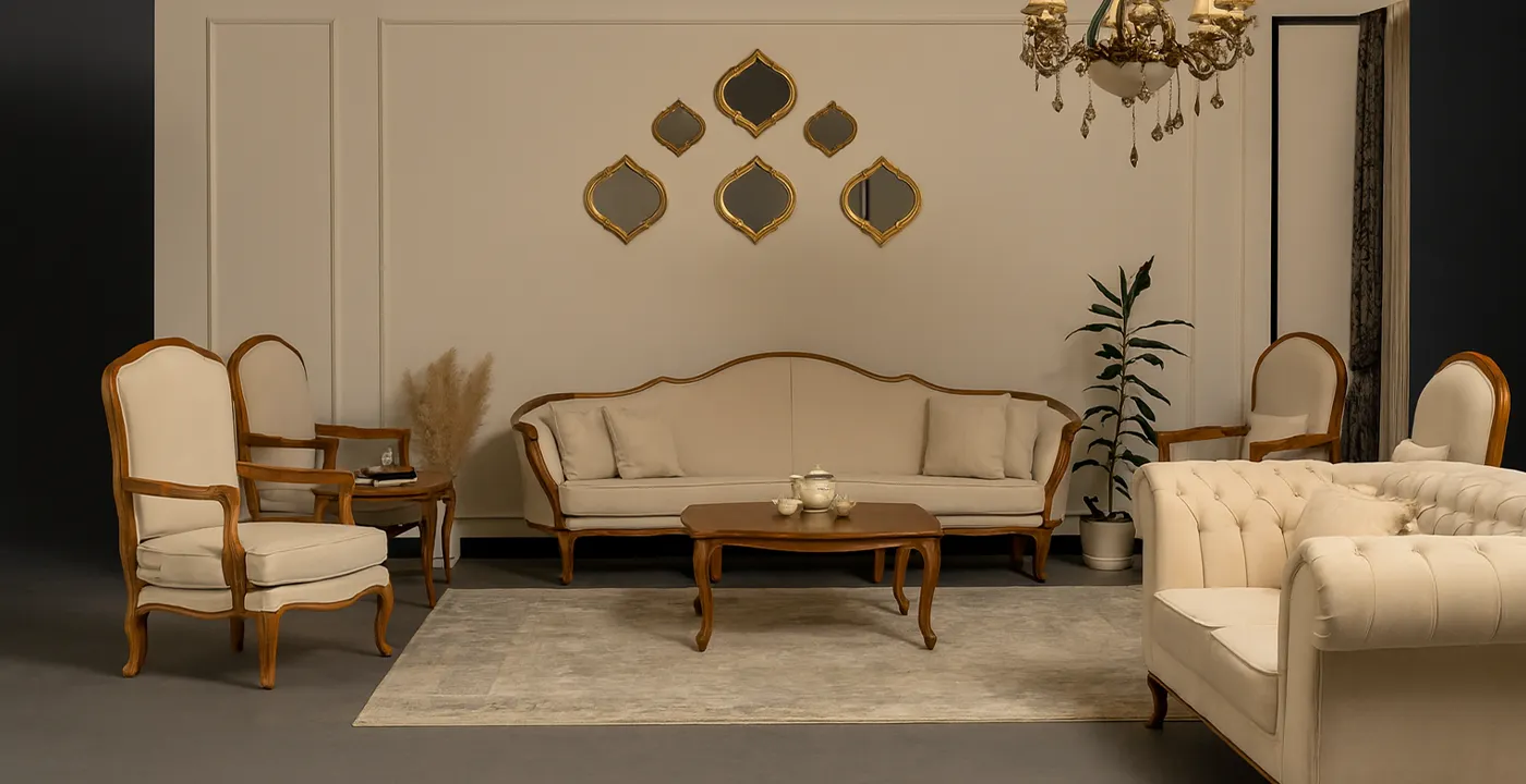 مبل کلاسیک فرانسوی روما