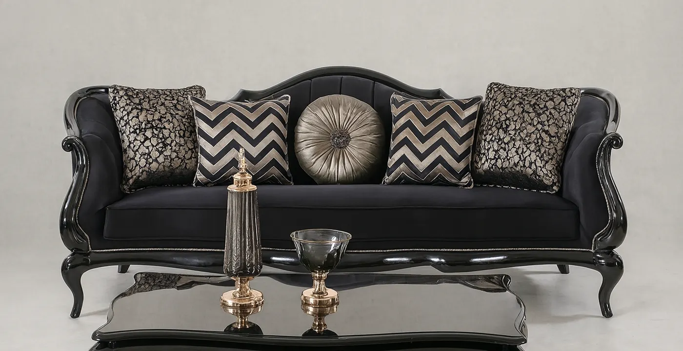 مبل کلاسیک مدل ویکتوریا آیسان 7 نفره