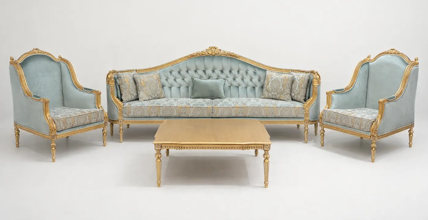 مبل کلاسیک سلطنتی کاریزما 7 نفره