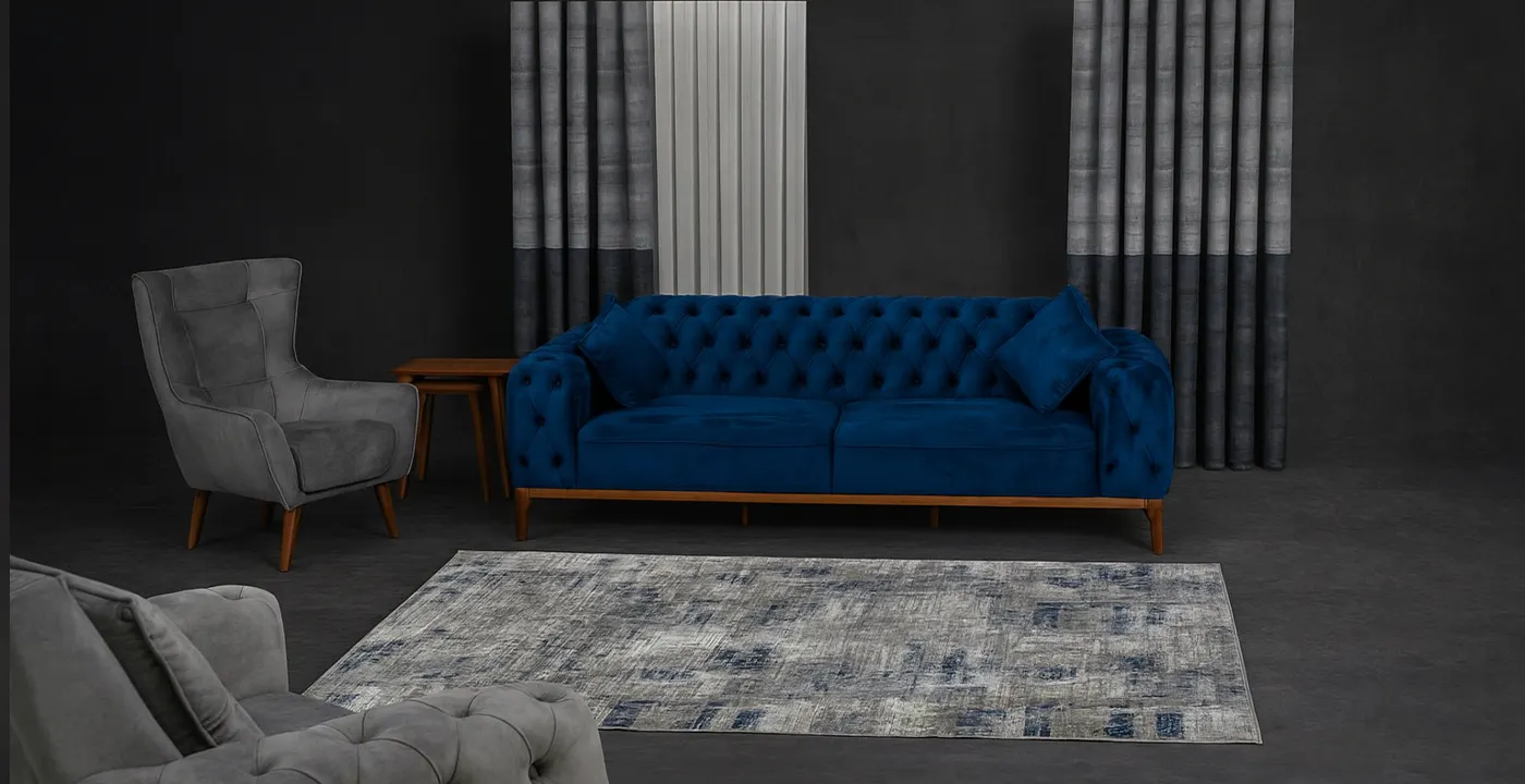 مبل راحتی چستر لیدا 7