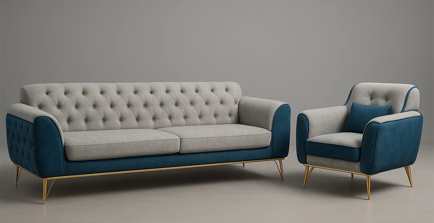 مبل راحتی چستر پاریس 7.1