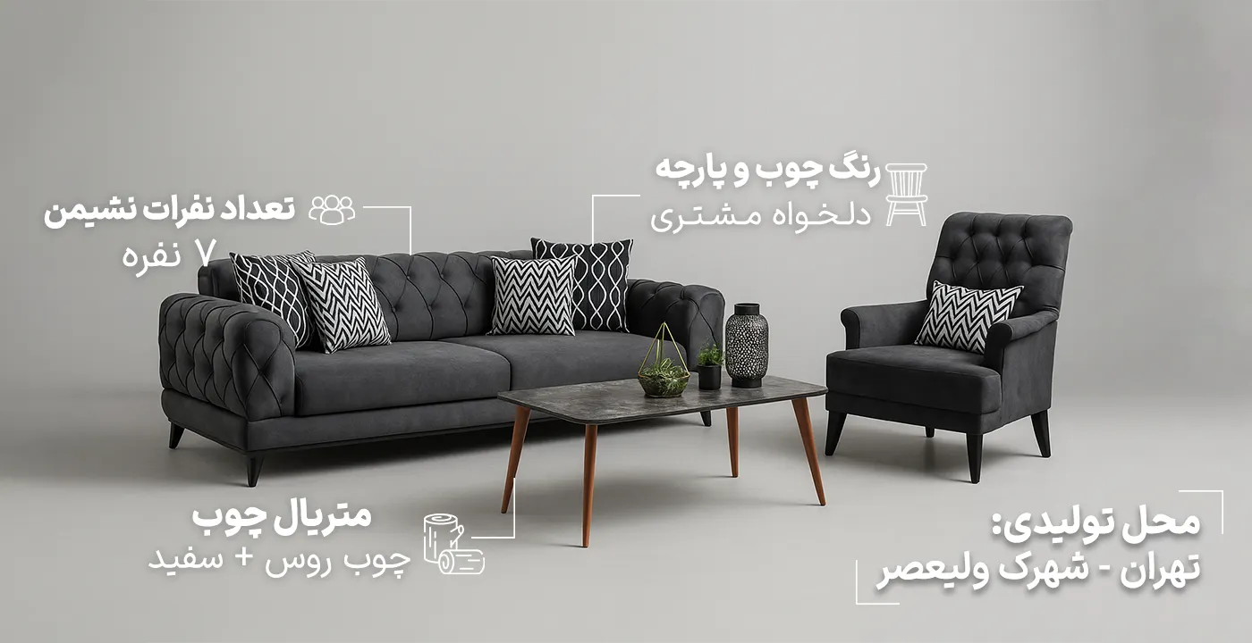 مبل راحتی چستر یونانی 2