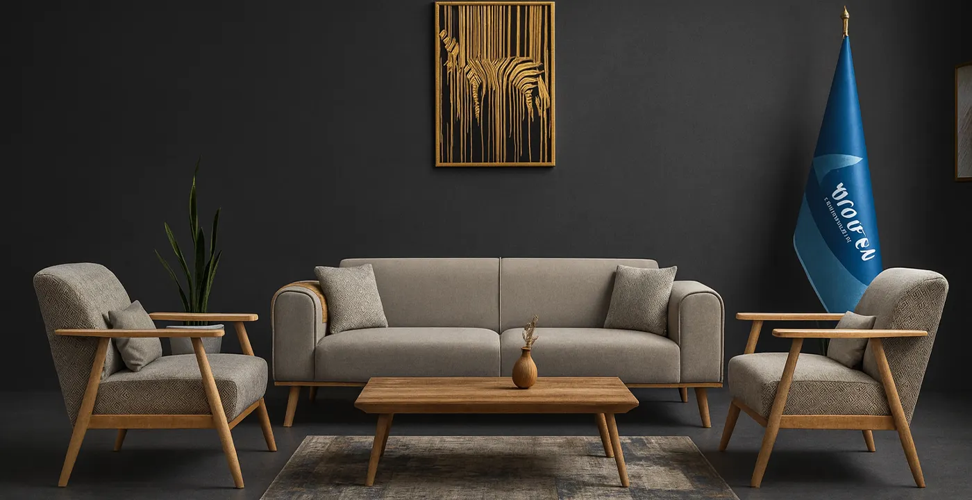 مبل راحتی مینیمال آگاتا