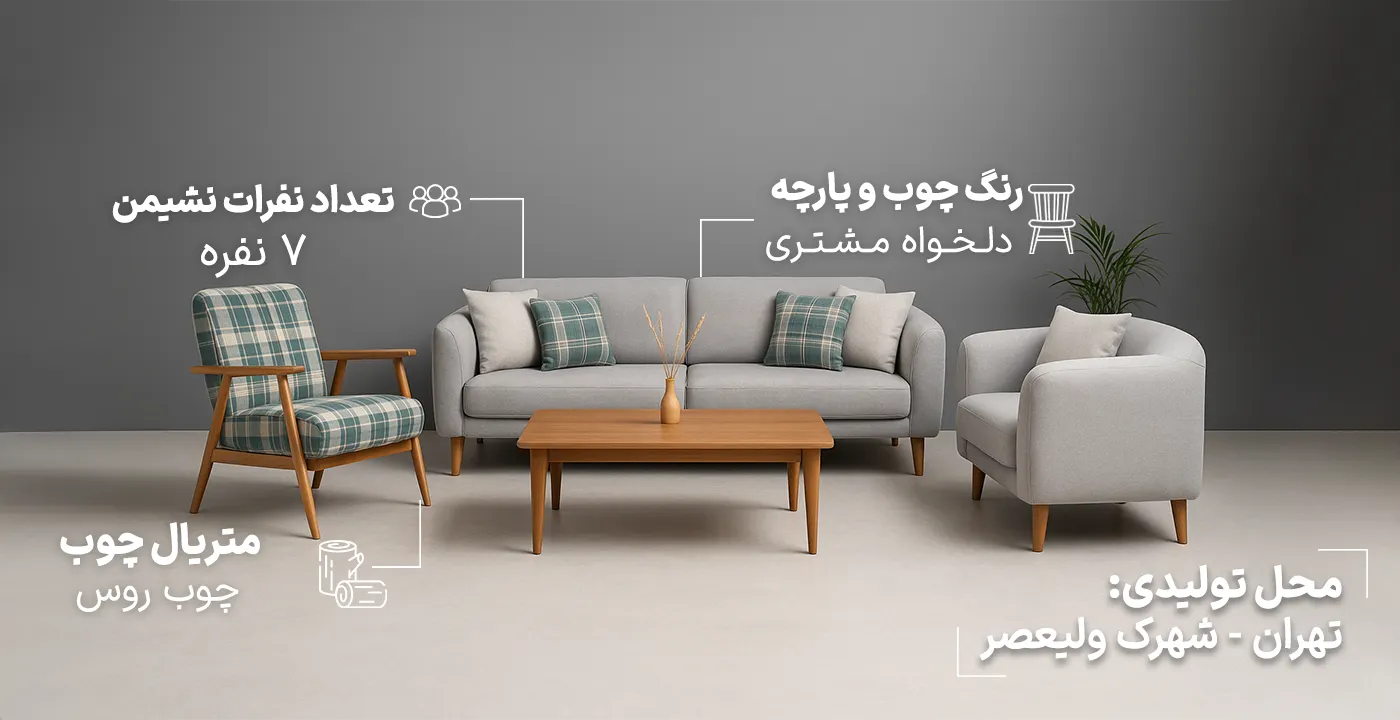 مبل راحتی مینیمال پرو مکس 2