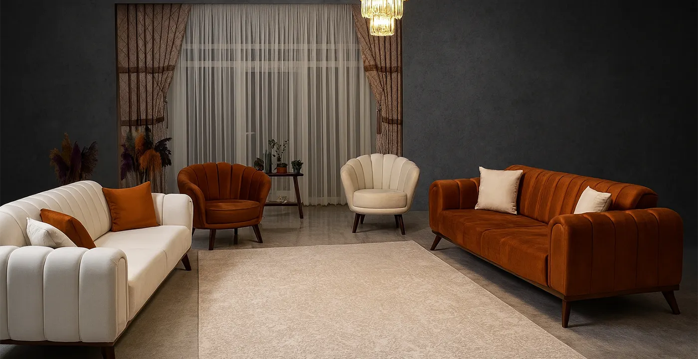 مبل راحتی صدفی