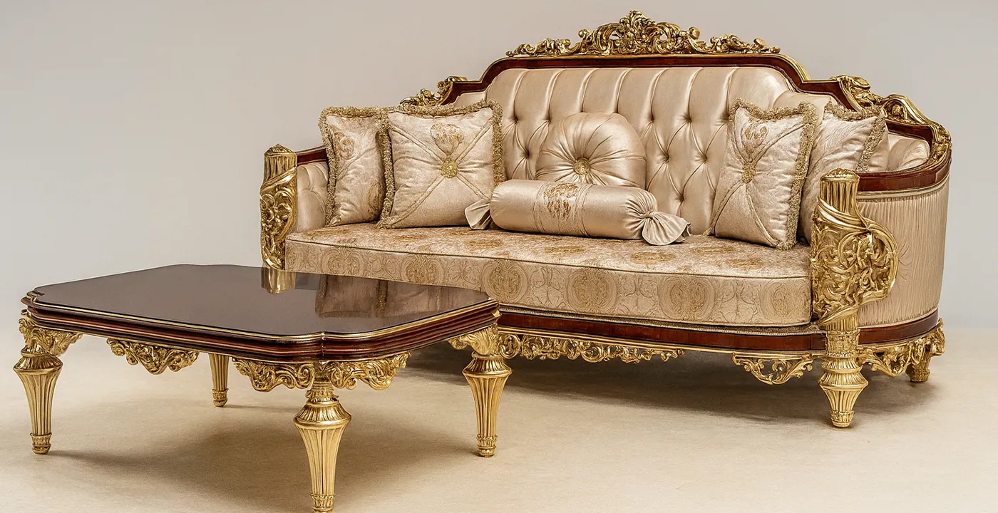 مبل سلطنتی گلایور 7 نفره