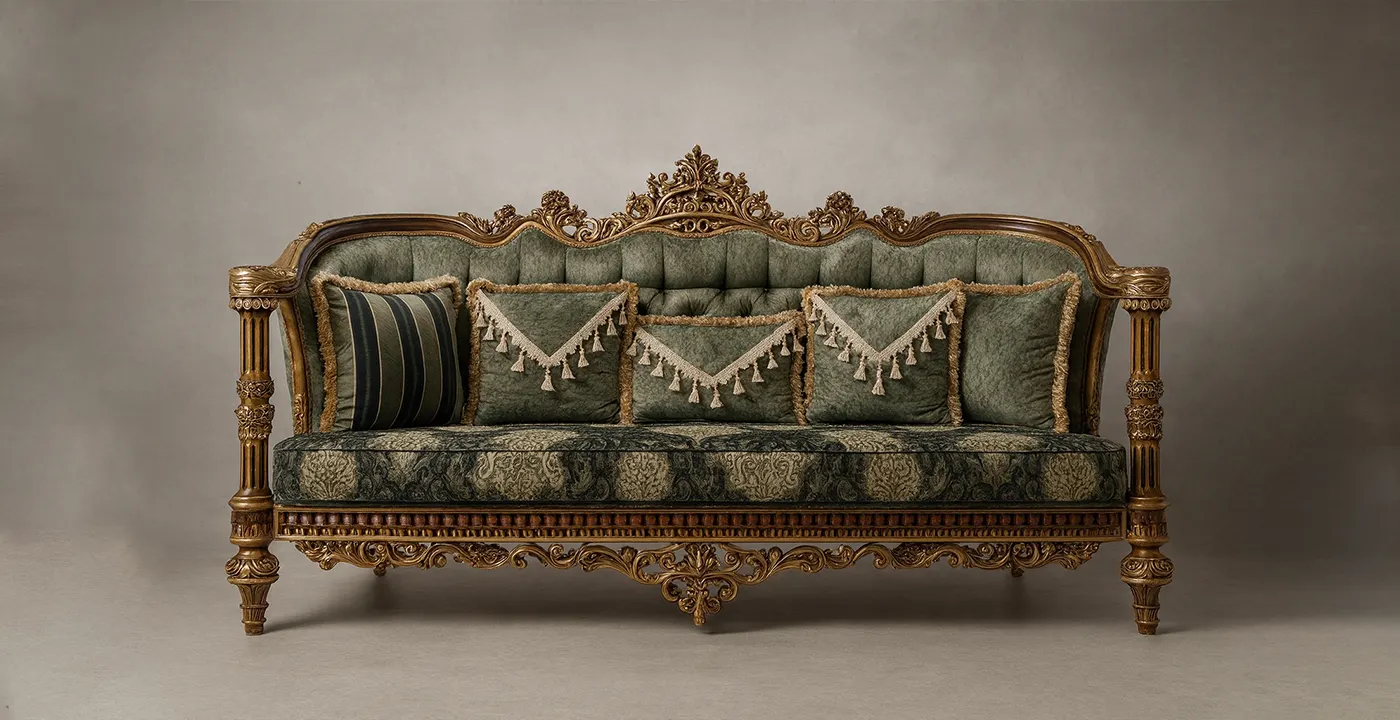 مبل سلطنتی خاطره 7 نفره