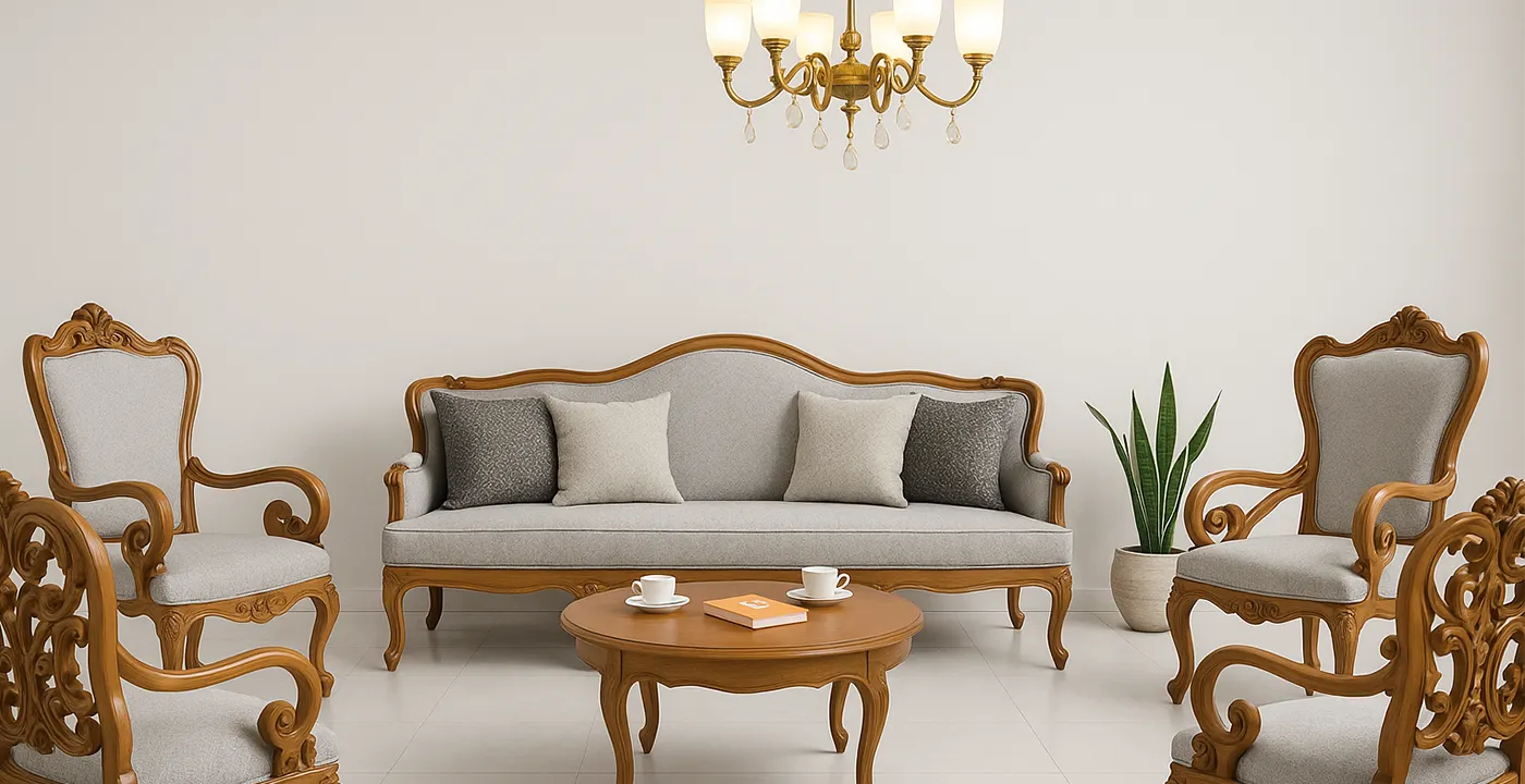 مبل سلطنتی کینگ مدل دلین