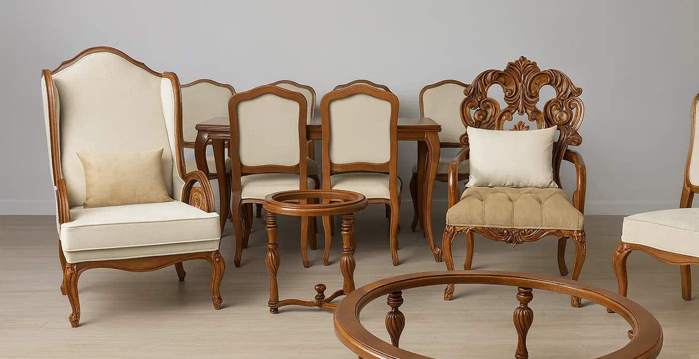 مبل سلطنتی کینگ مدل مهسان