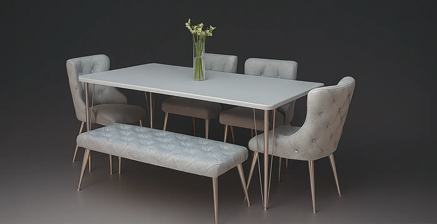 میز ناهارخوری چستر 4 _ 6 نفره2