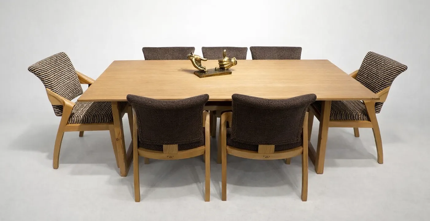 میز ناهارخوری مدل ایتالیایی 4 نفره 1