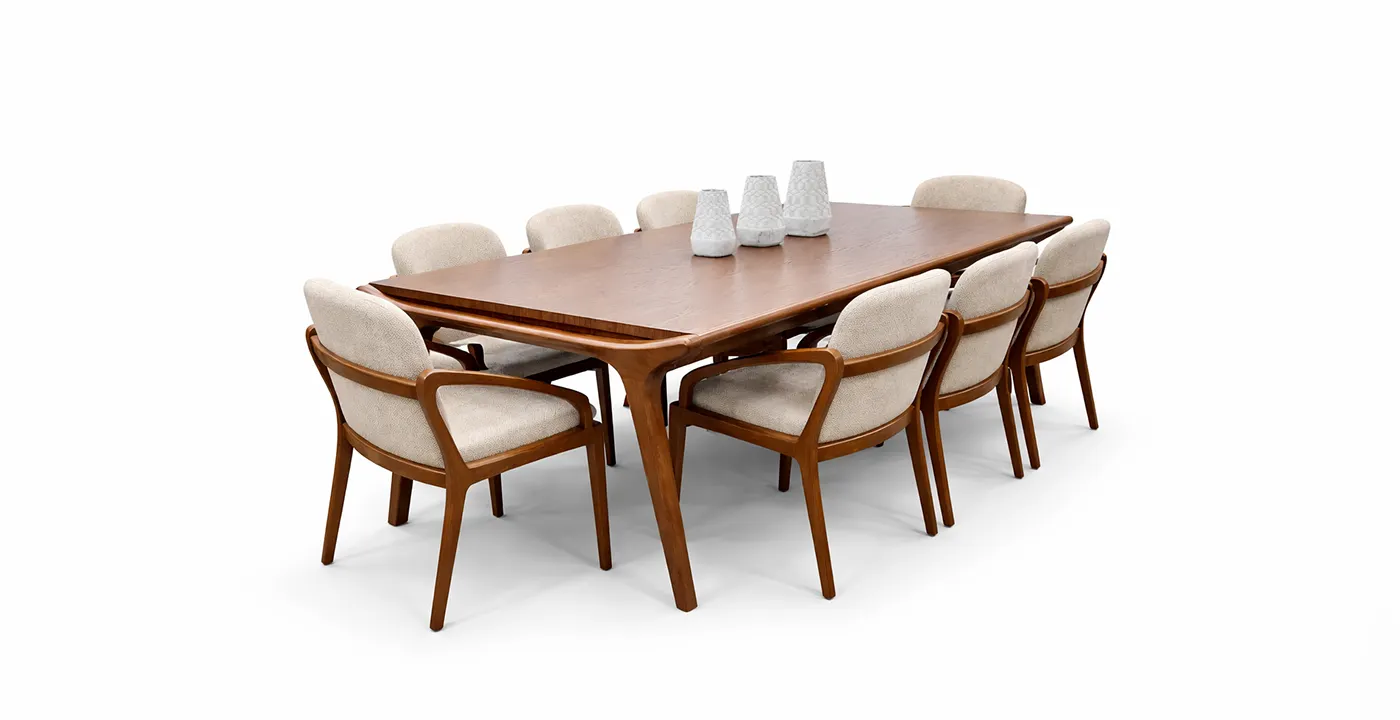 میز ناهارخوری مدل دیانا 8 نفره 1