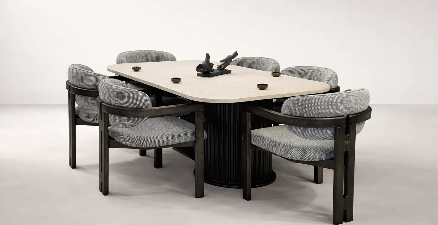 میز ناهارخوری مدل نیلپر 6 نفره 2