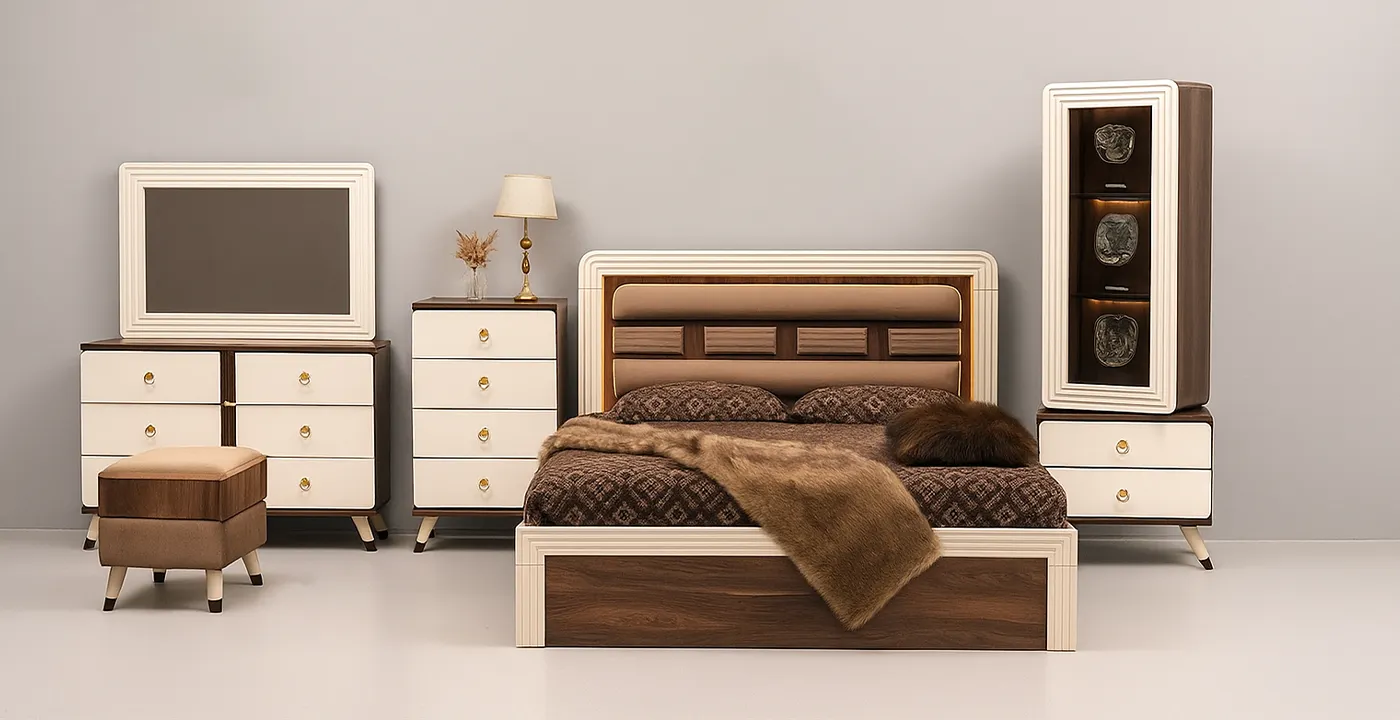 سرویس خواب دو نفره کد 918